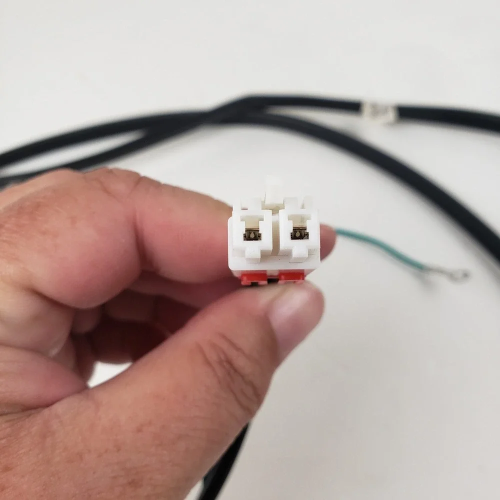 OEM Samsung RF265BEAESR Refrigerator Power Cord Cable Replacement Assembly